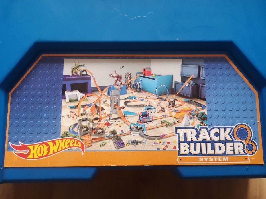Hot wheels zestaw torów i wyrzutni