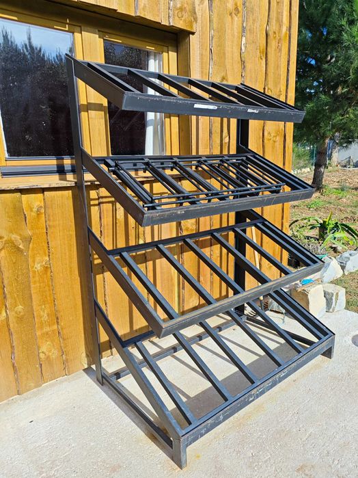 Expositor de frutas e legumes