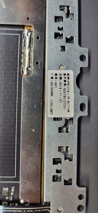 HP elitebook G5 тачпад, відбиток пальця та usb