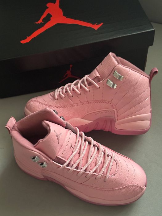 БЕЗКОШТОВНА ДОСТАВКА‼️ AIR JORDAN 12 RETRO "Pearl apinkʼʼ (Рожеві),джо