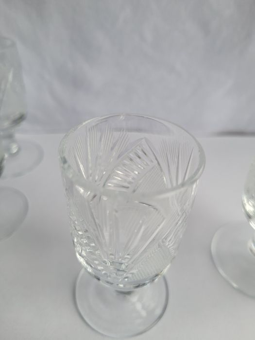 Kryształy zestaw karafka kieliszki