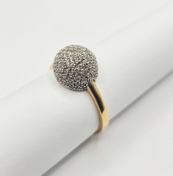 Pierścionek Złoty 585 waga 2,84gr Rozmiar 18