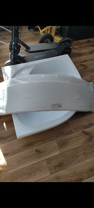 Brodzik półokrągły 90x90x24/35 plus obudowa