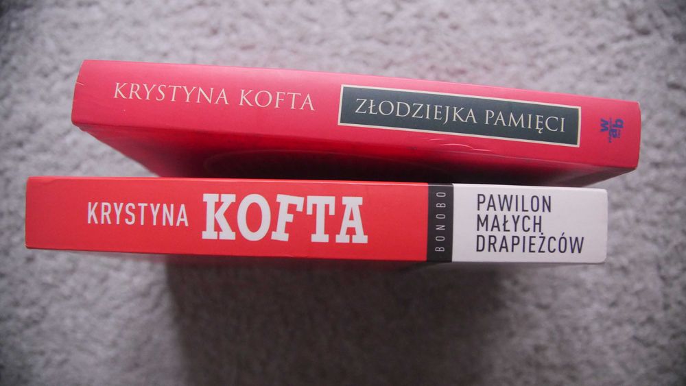 "Pawilon Małych Drapieżców"/"Złodziejka Pamięci"-Krystyna Kofta