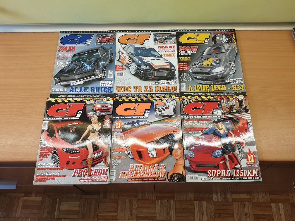 GT TUNING (zestaw 36 sztuk) - czasopismo / magazyn / miesięcznik
