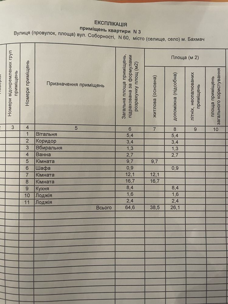 Квартира 3-и кімнатна в цегляному  будинку!Індивідуальне опалення .