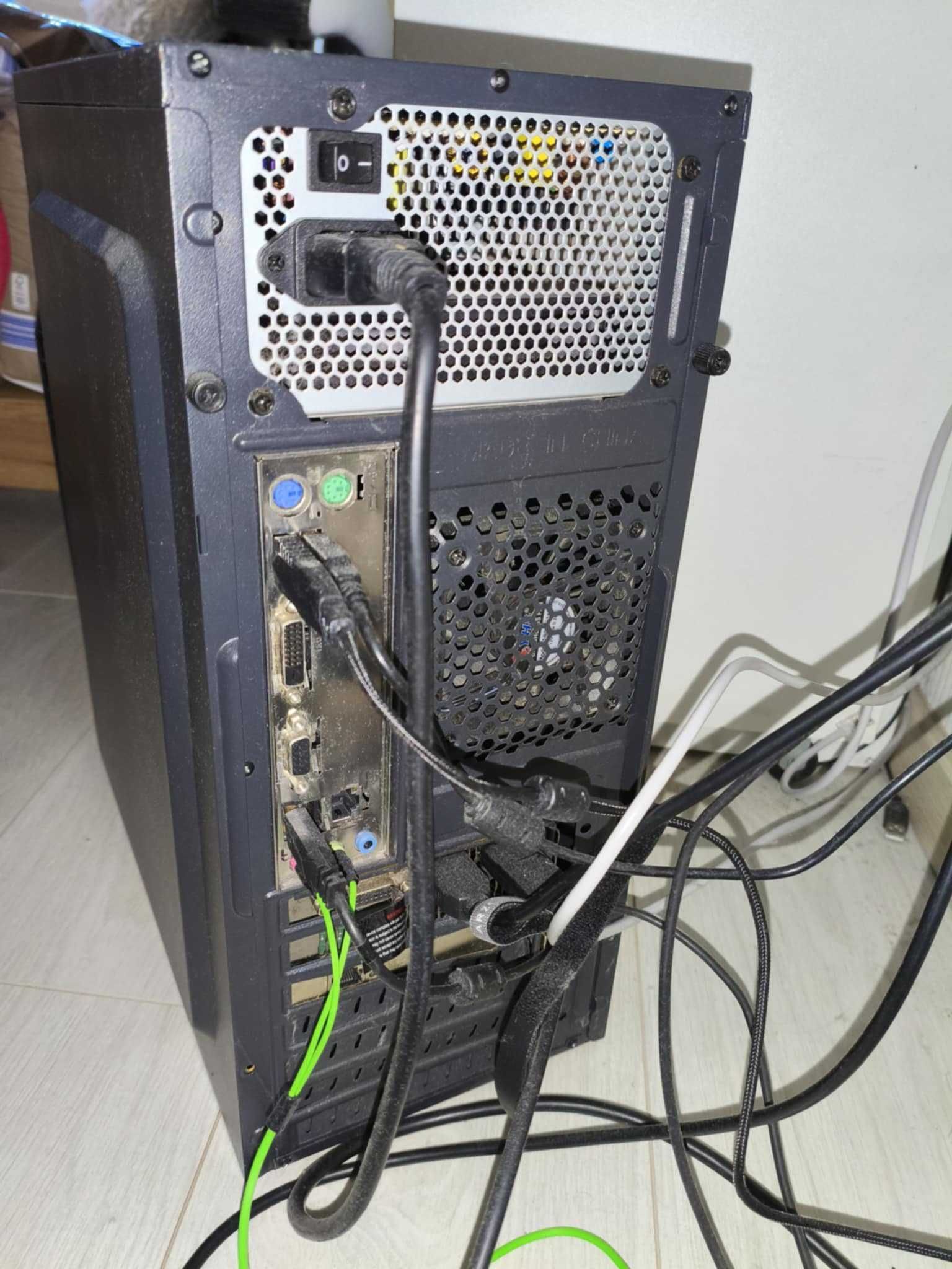 Zestaw PC i5/GTX 1050Ti/16GB + Monitor 24" + Windows 10
