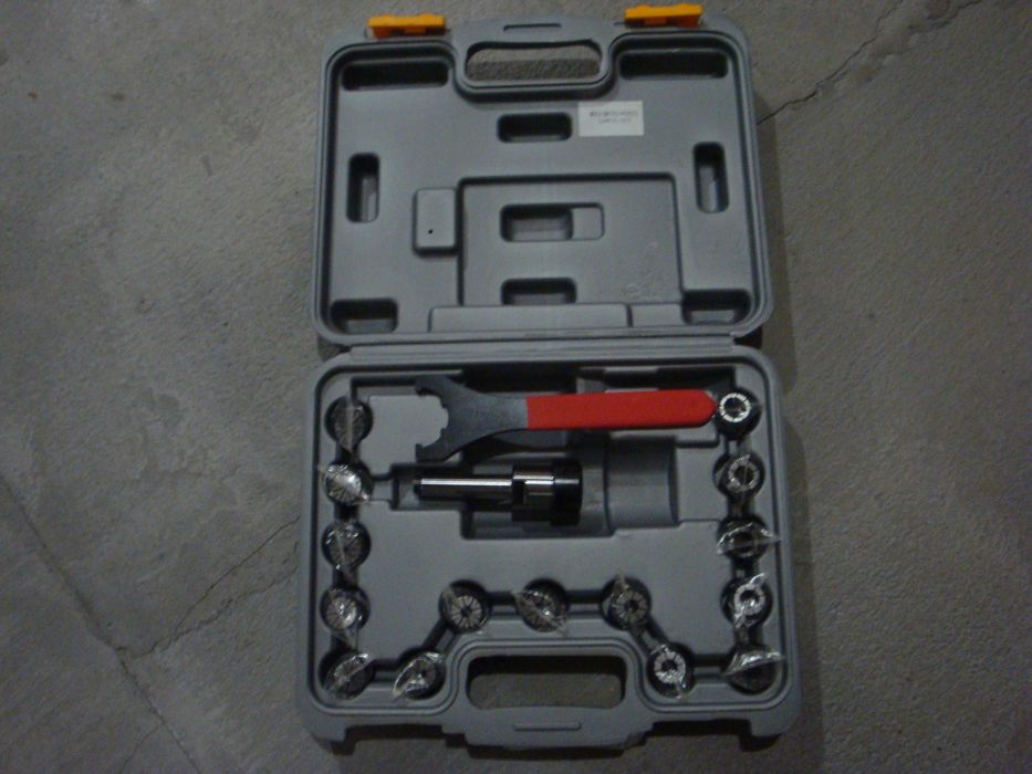 Цанговый патрон ER25 МК2 (M10)   с комплектом цанг 15 шт 2-16 мм