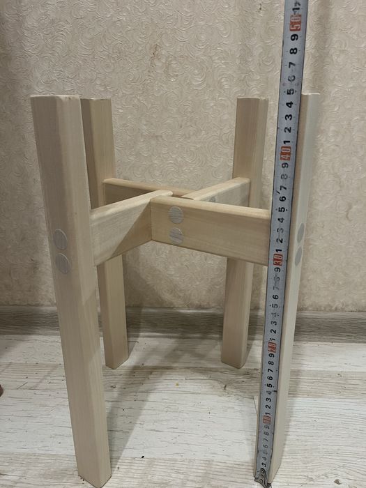 Подставка деревянная крестовая под кулер з водою(бутиль 19-20 литров)