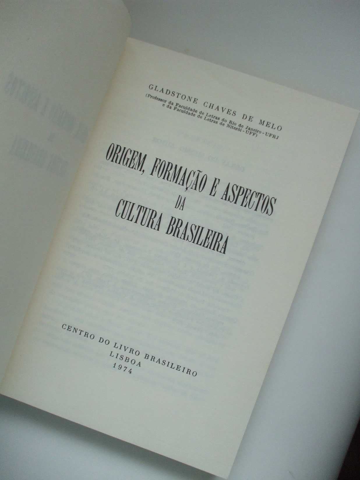 Origem, formação e aspectos da cultura brasileira, Gladstone de Melo