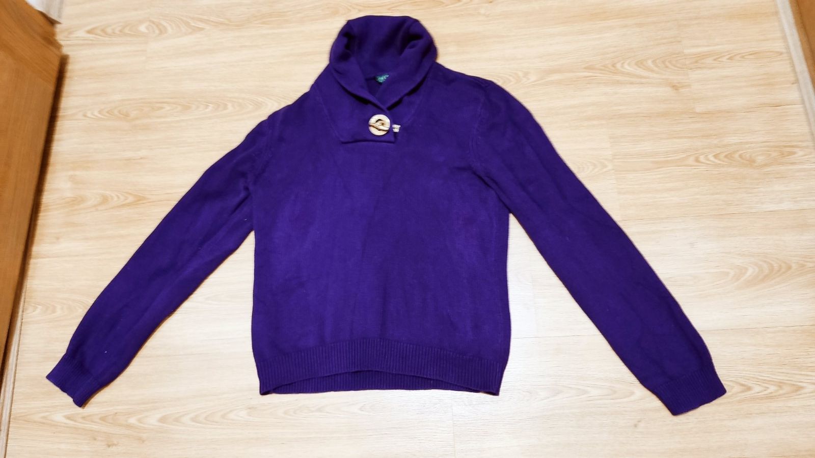 Світер Ralph Lauren пуловер светр фиолет брендовый фіолетовий