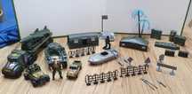 Carros e Bonecos Militares