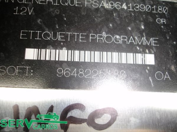 Centralina motor / ECU CITROËN Berlingo (MF)