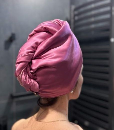 Тюрбан із 100% натурального шовку
