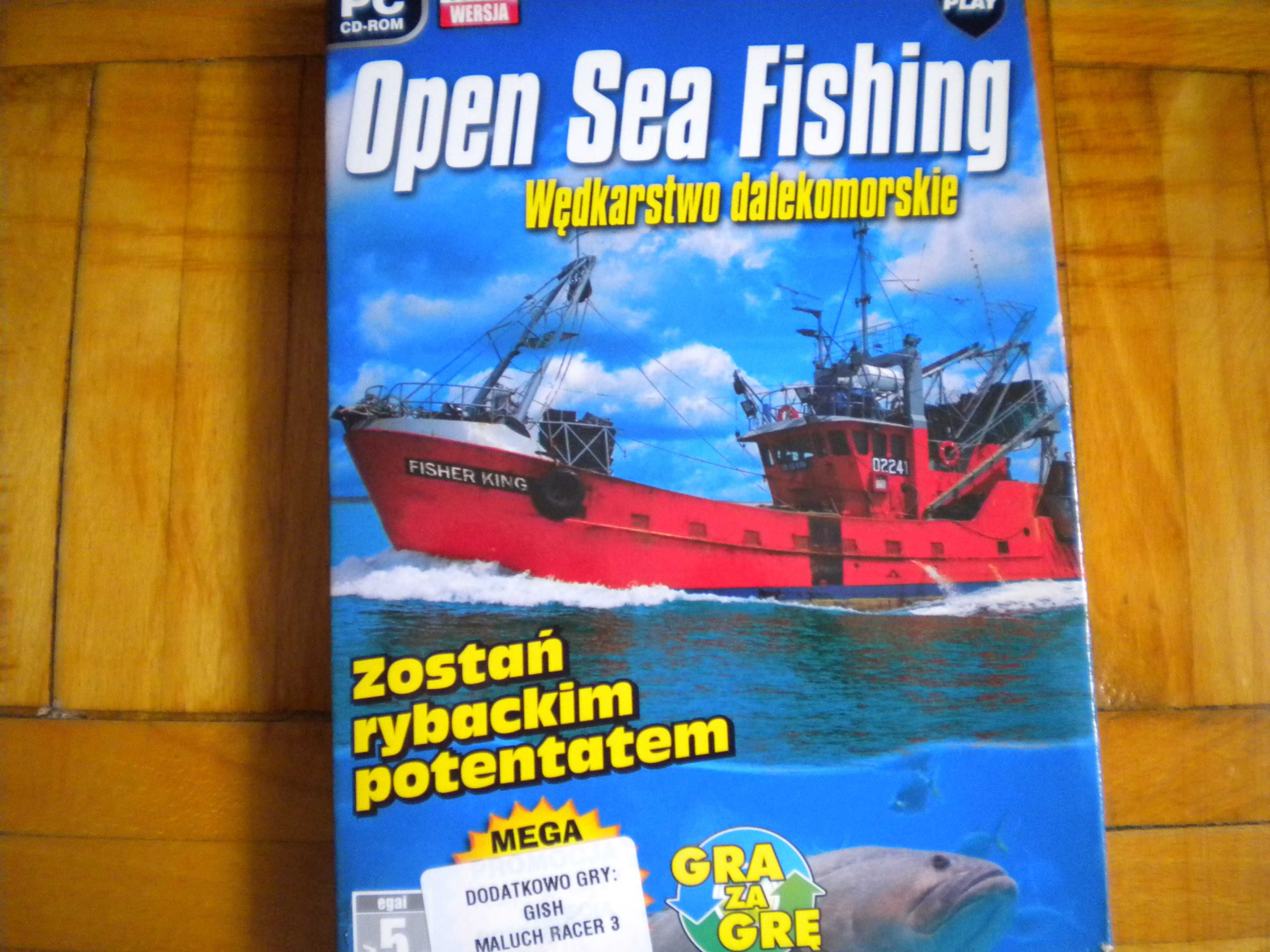 Opean sea fishing gra PC rybactwo, zostań kapitanem kutra rybackiego