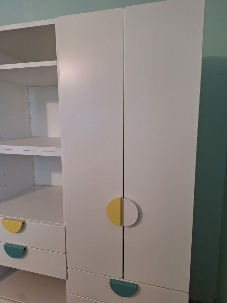 Szafa x2 regały x2 Ikea Smastad Platsa