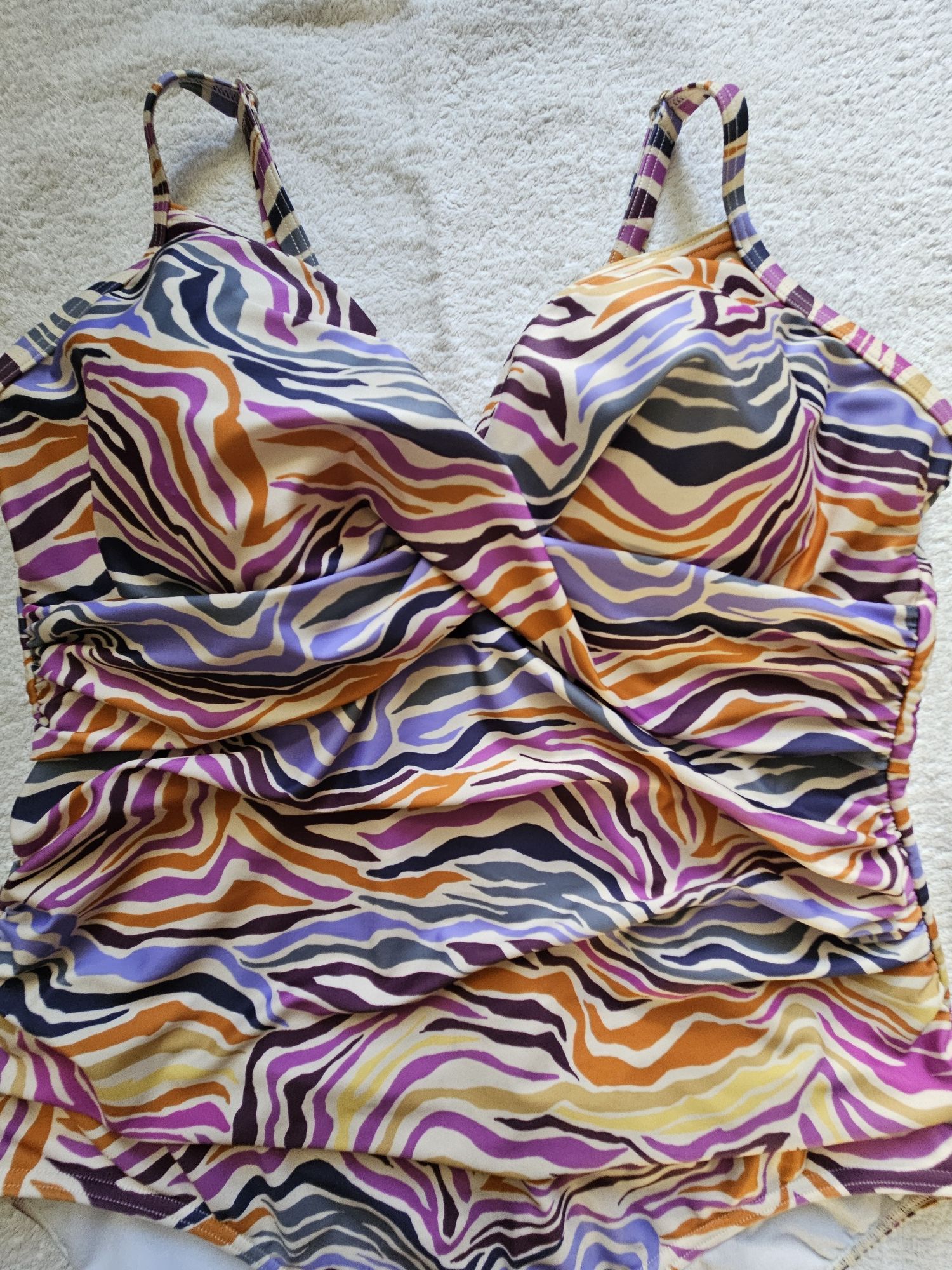 Strój kąpielowy jednoczęściowy zebra, rozm 44