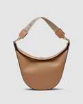 Torebka Loewe Luna Leather Shoulder Bag In Beige