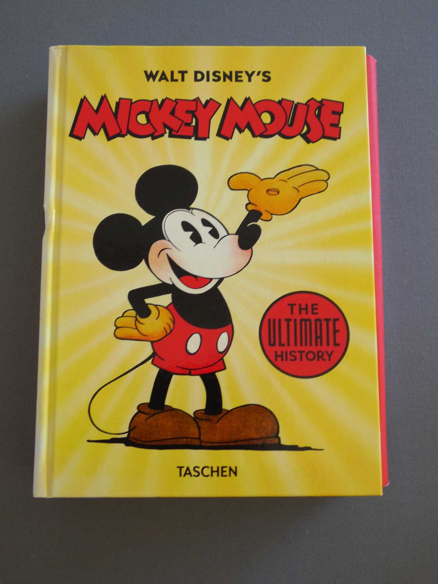 Livro Taschen Mickey Mouse 40th Aniversary