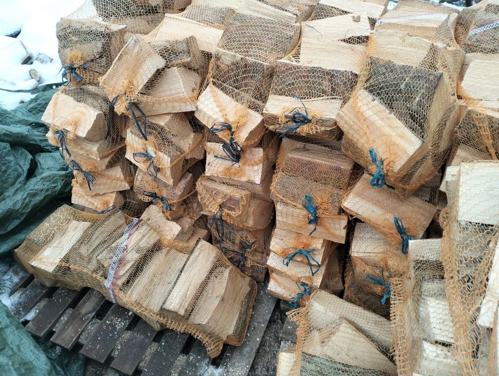 Drewno duże worki do wszelkiego rodzaju pieców