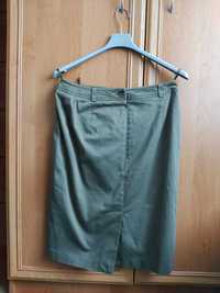 Spódnica, kolor oliwkowy, rozmiar M