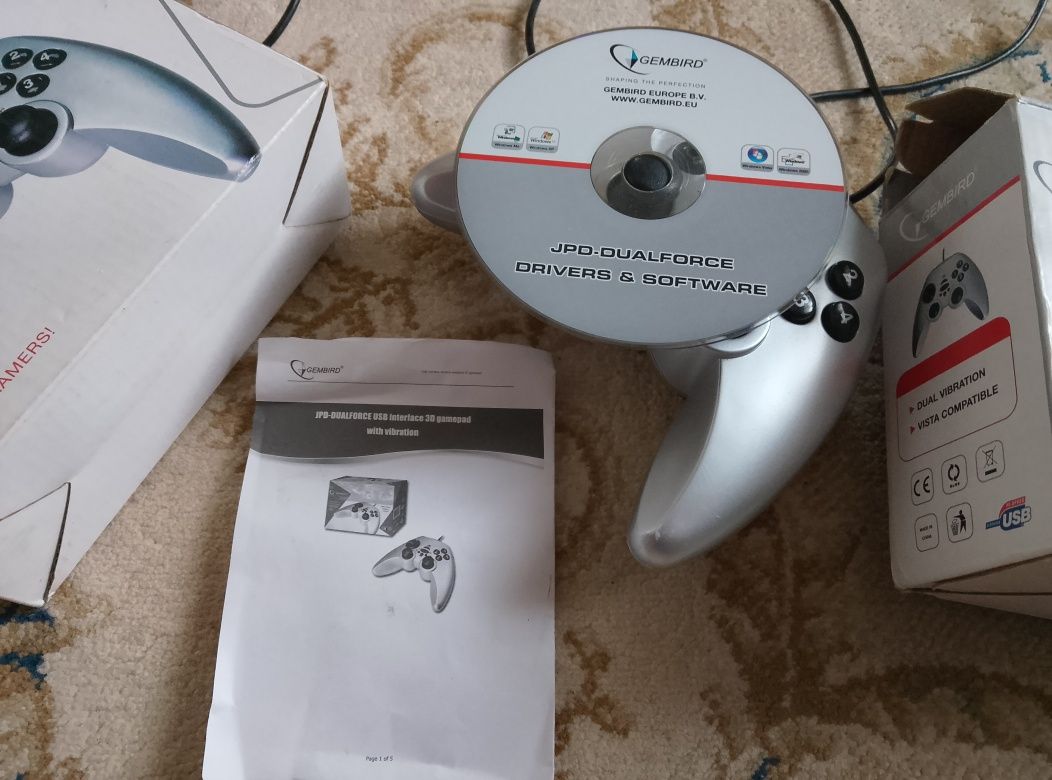 Ігрові джойстики Gembird usb