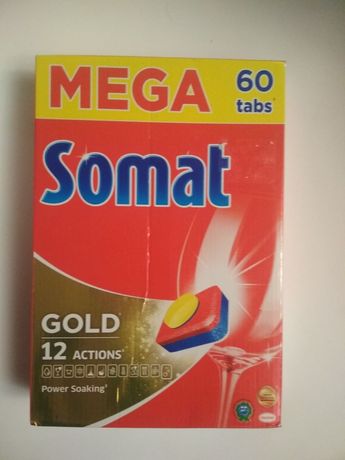 Таблетки для посудомоечных машин "Somat gold"