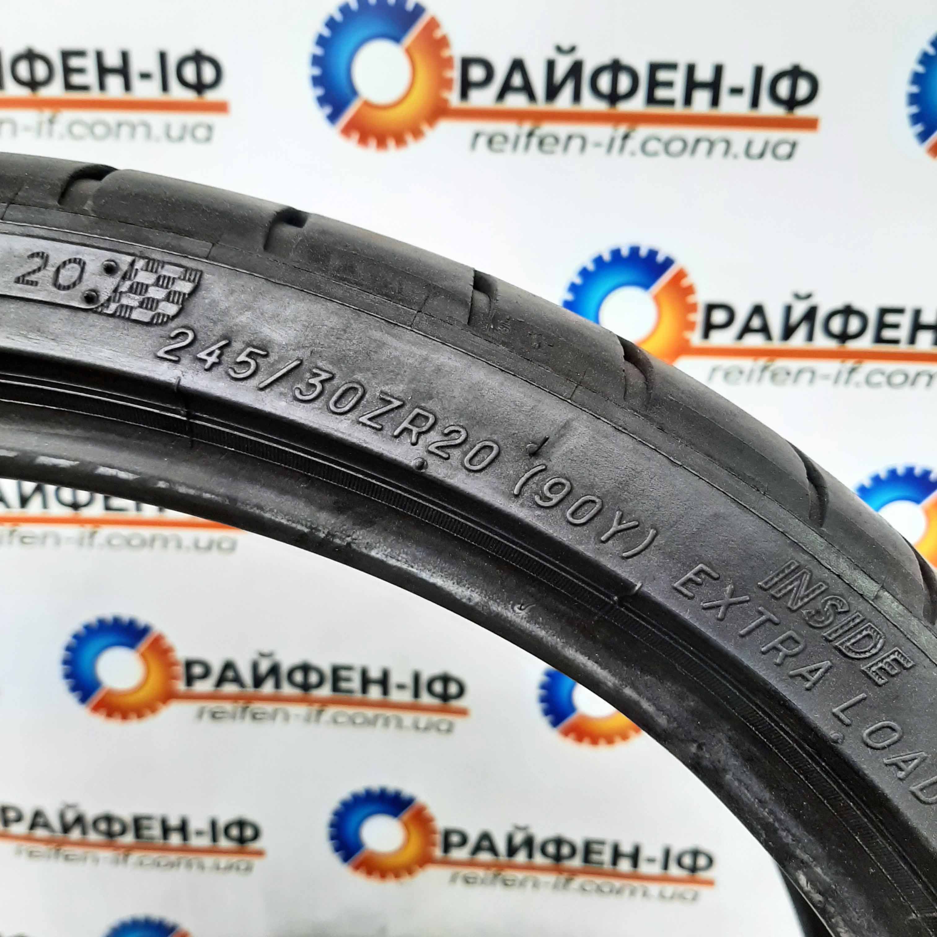 245/30 R20 Michelin Pilot Sport4S б/у шини 2шт ^ 2501167