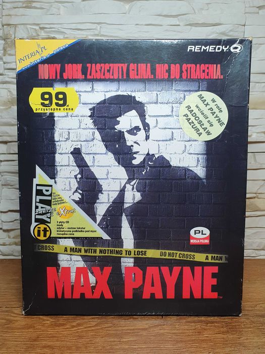 MAX PAYNE 1 - polskie wydanie premierowe BIG BOX PL [PC]