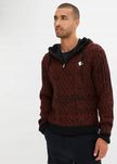 B.P.C sweter męski z ocieplanym kapturem 4XL.