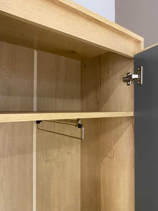 Прихожая Антрацит Артизан 206 см Нова зі складу Комплект з шафою