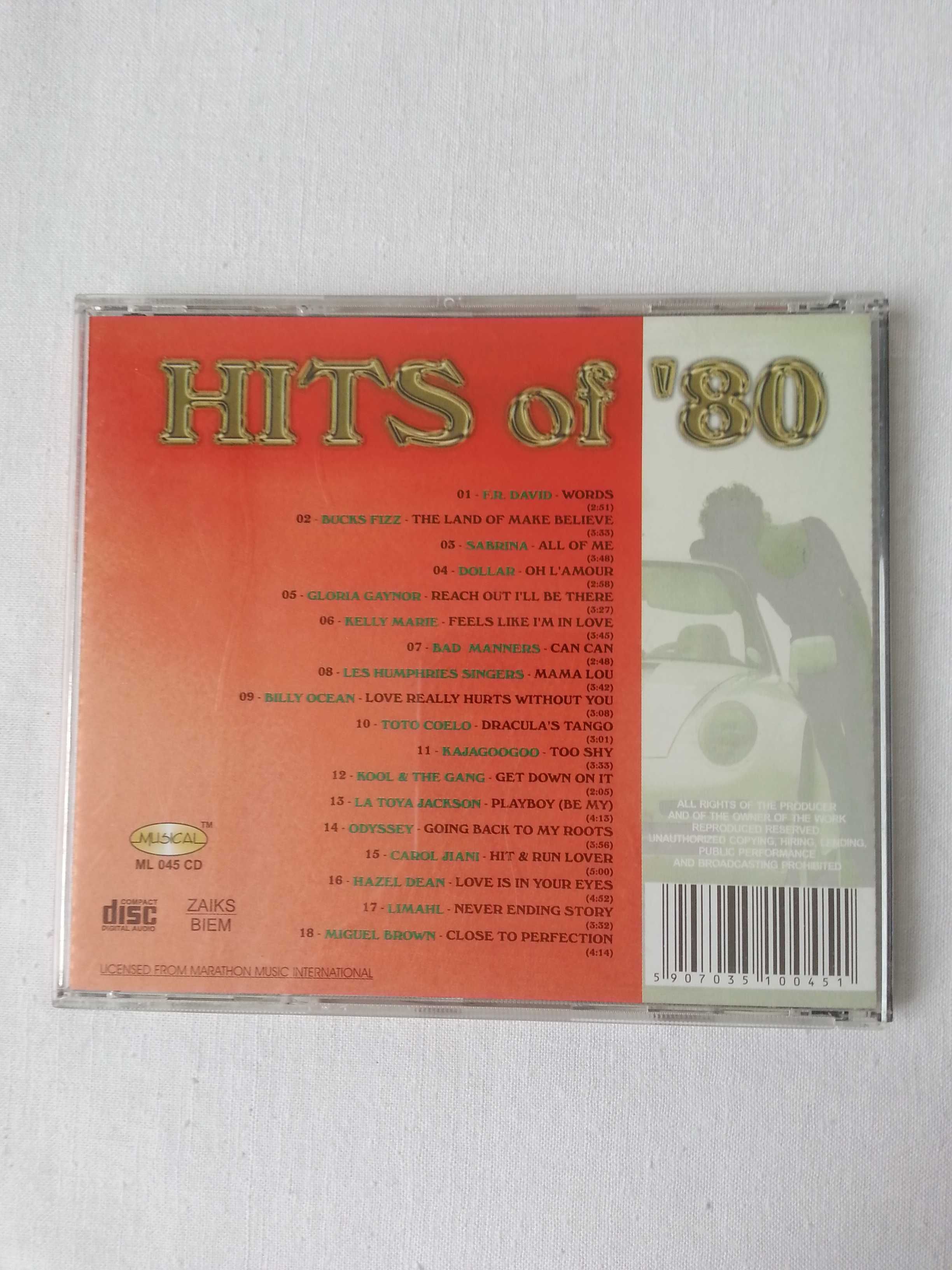 Płyta CD Hits Of ' 80 Volume 2