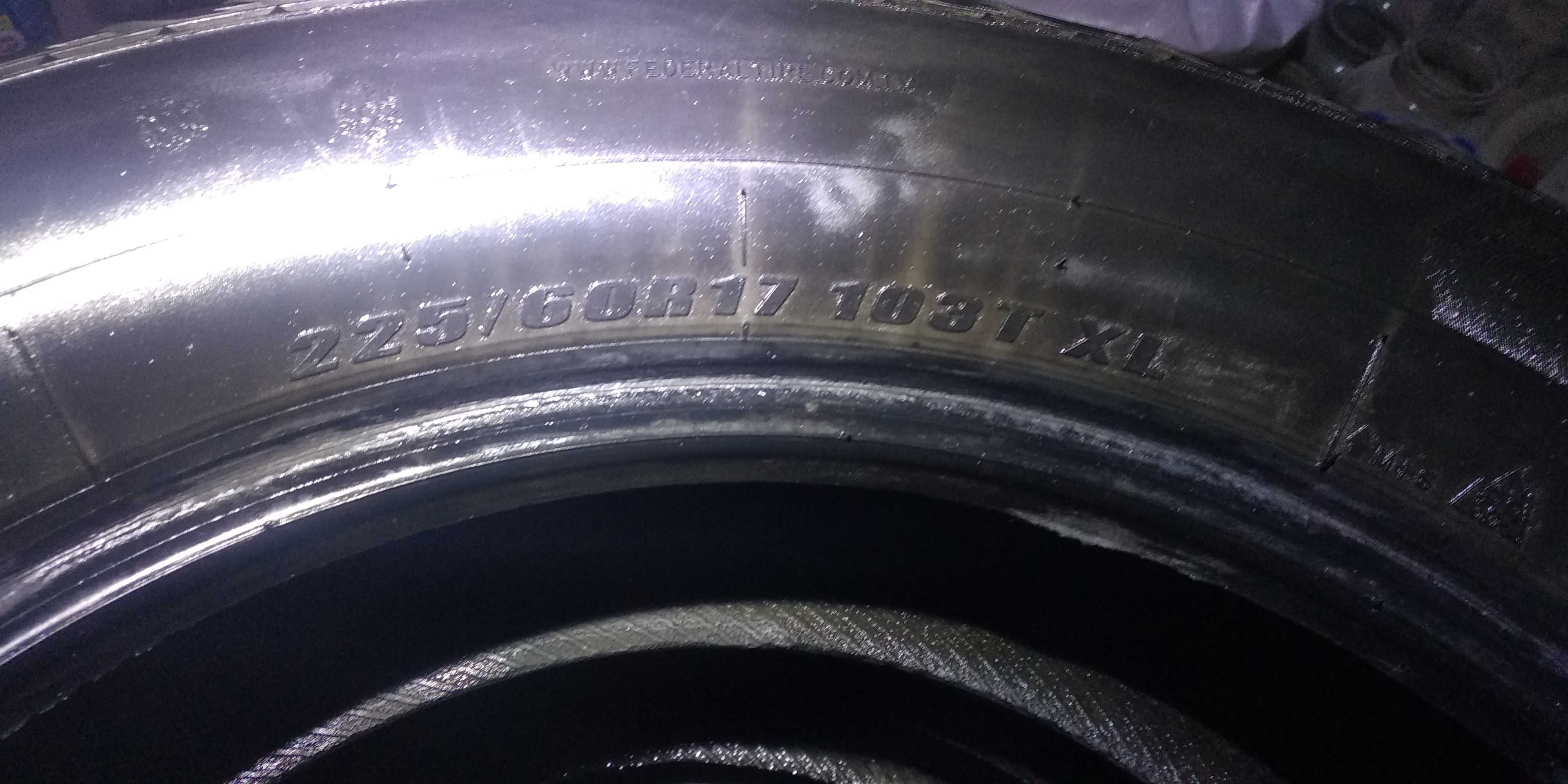 Зимние шины Federal Himalaya WS2 225/60R17, остаток 8мм