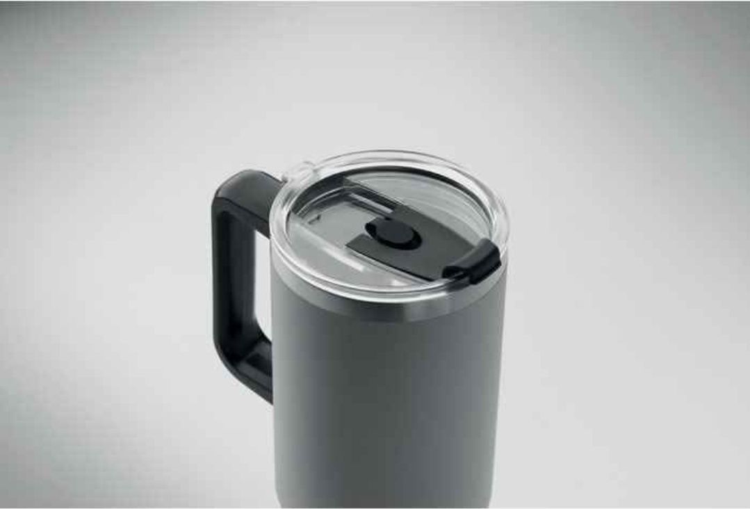 Copo Térmico 1200ml com Palhinha e Pegador