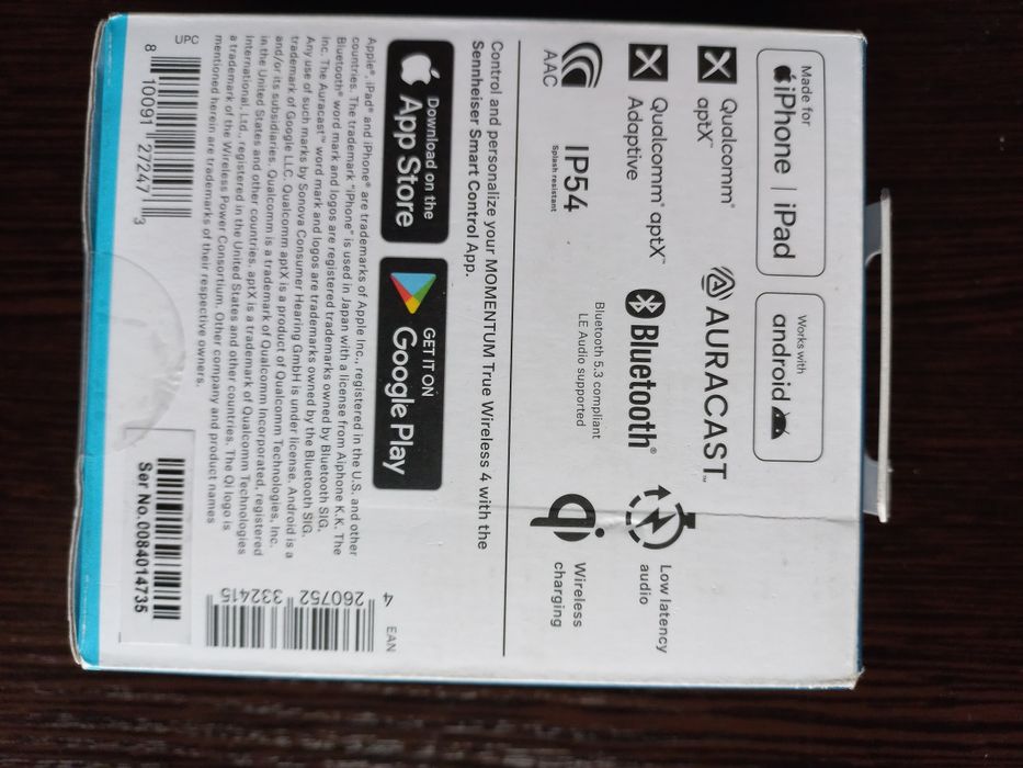 Sennheiser MOMENTUM True Wireless 4