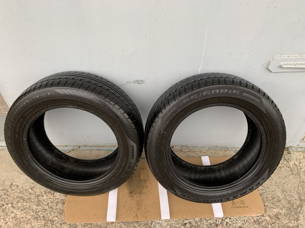 Продам пару шин КАМА EURO 236 размер 185/60 r15