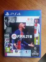 Гра на диску Fifa 21 на PS4