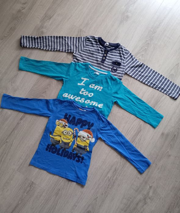 Bluzki chłopięce(r.104-110)