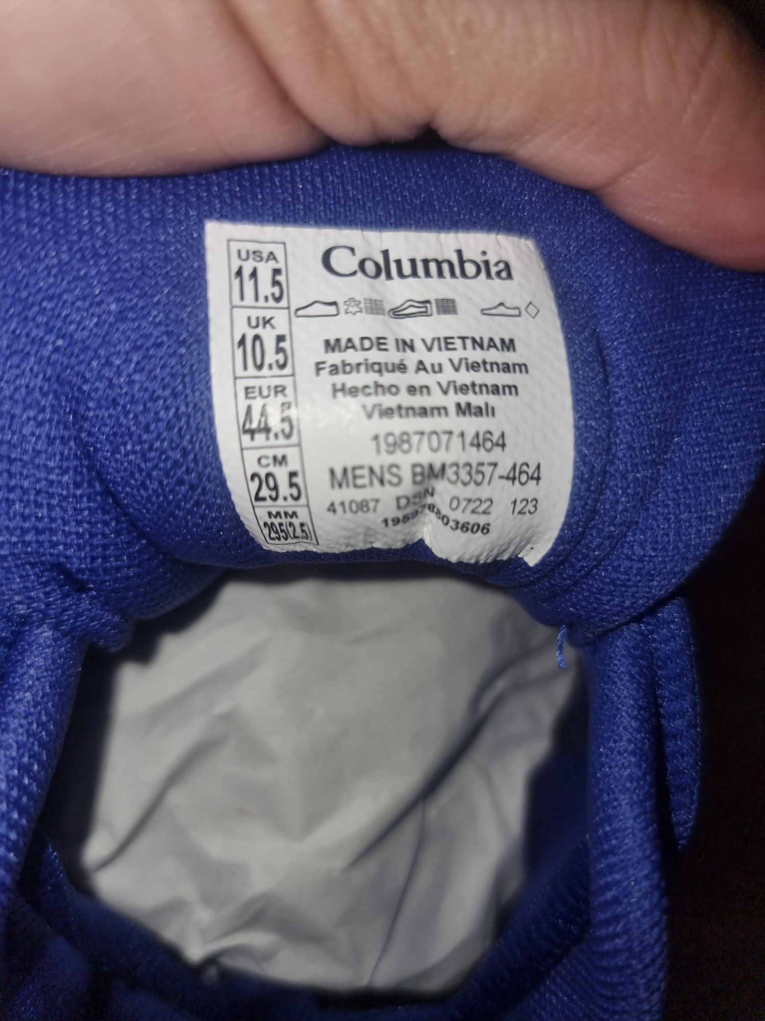 Походные кроссовки Columbia us11.-44.5-29.5