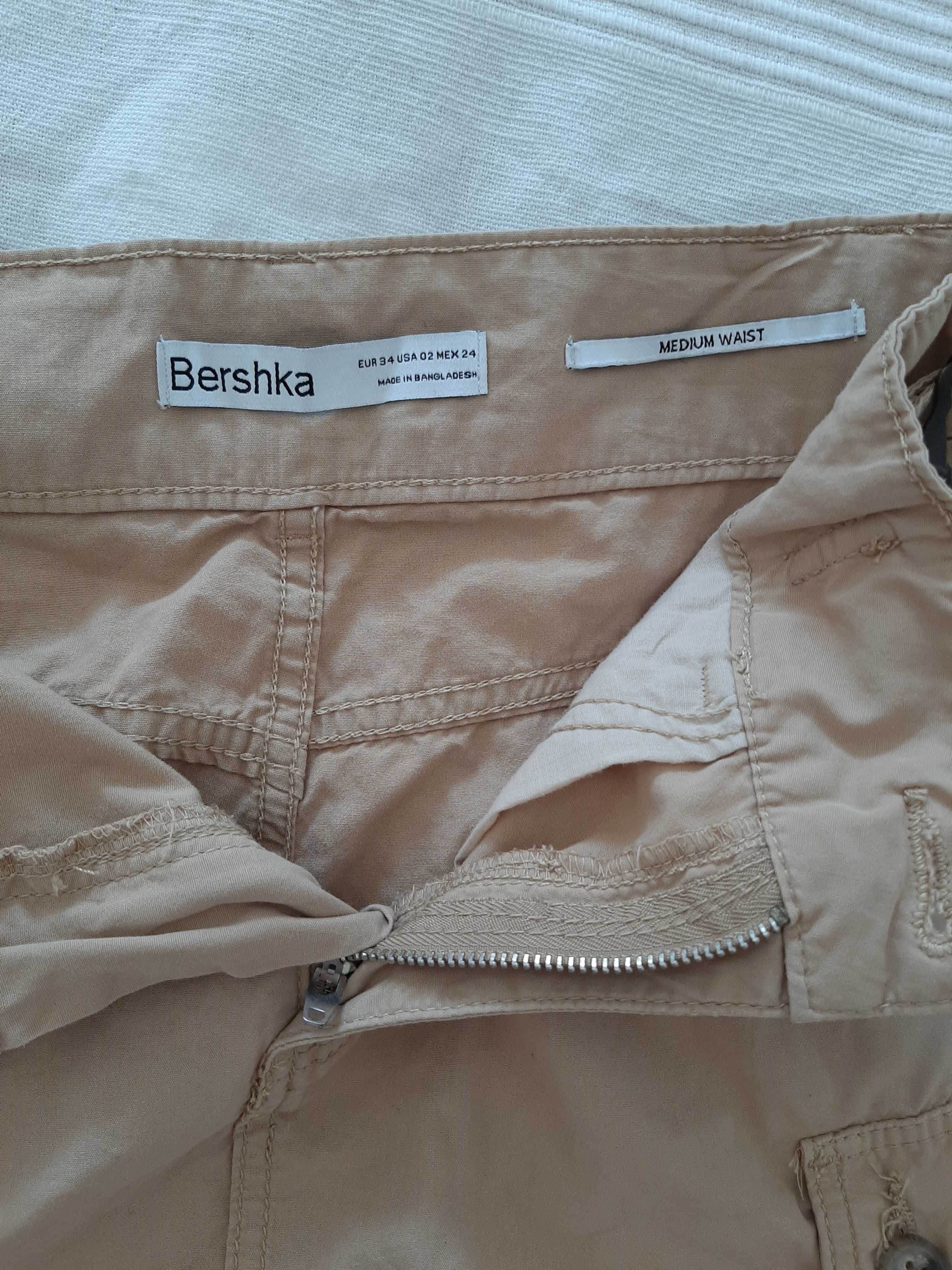 Spódnica cargo Bershka r. 34