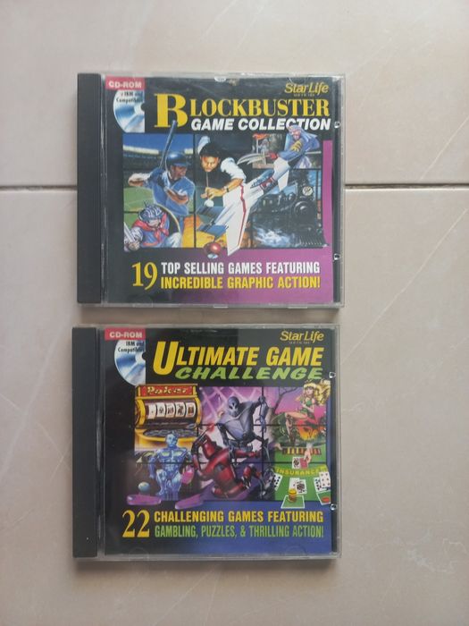 Pack 2x jogos computador jogos de aventura