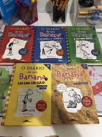 Coleçao de livros diario de um banana