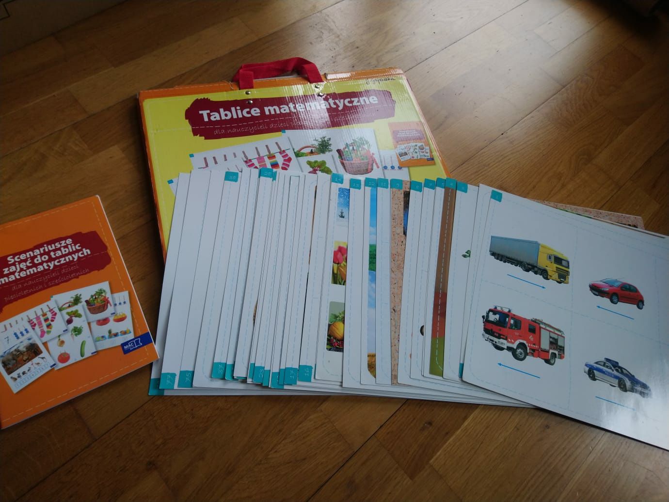 Tablice demonstracyjne matematyczne. 5 i 6 latki, Wydawnictwo MAC, 201