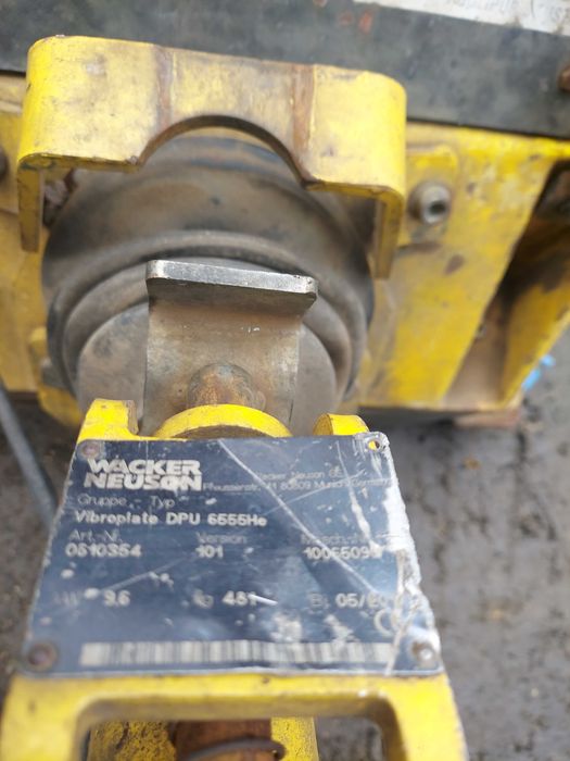 wacker dpu 6555 he (nie6055) zageszczarka  500kg