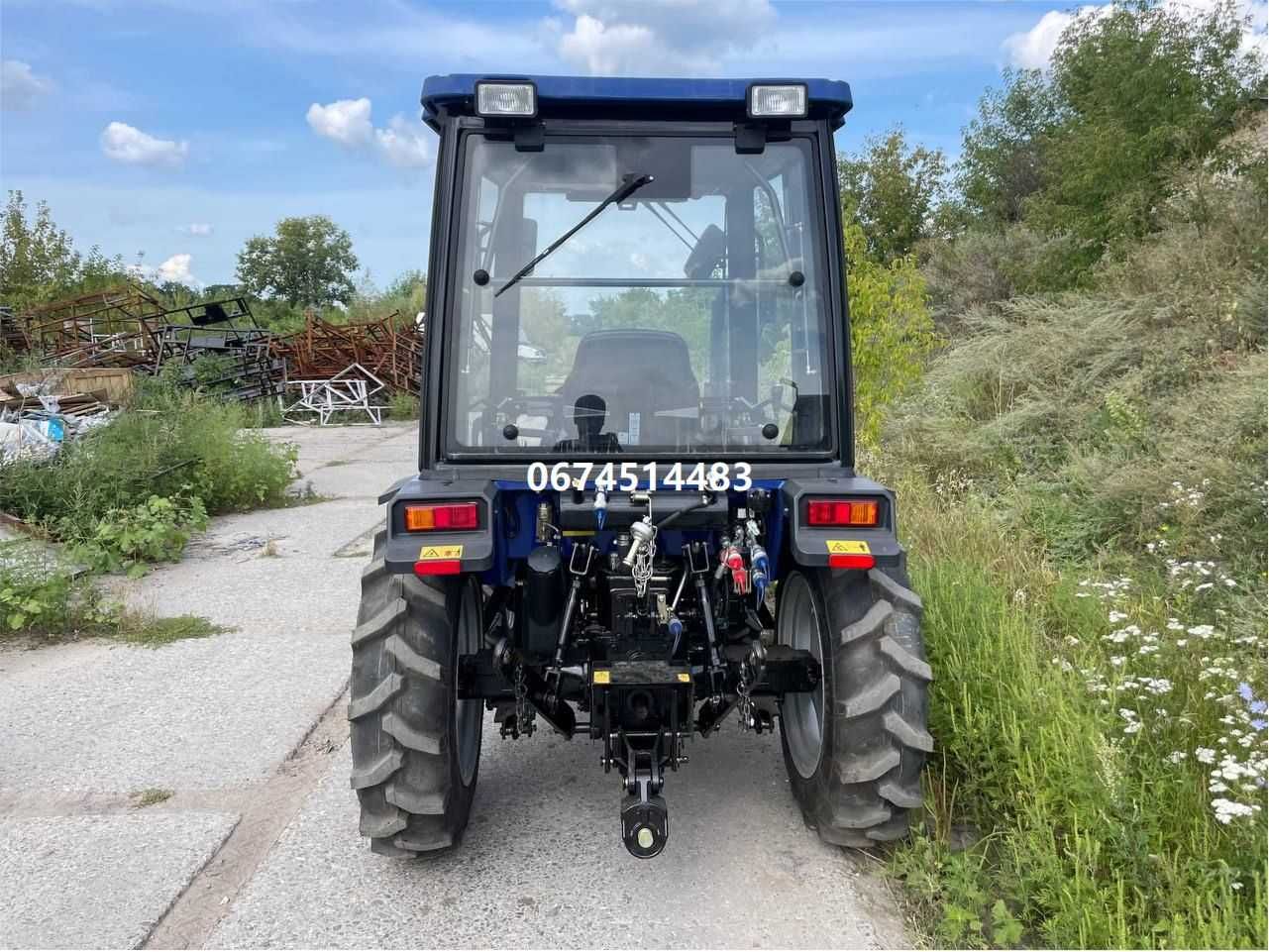 Мінітрактор FOTON-LOVOL FT354HXSС з кабіною. Реверс 35 к.с Ловол Фотон