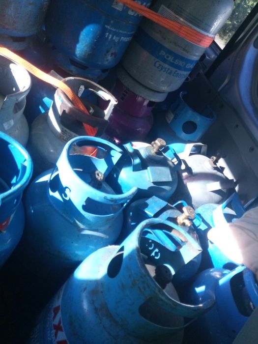 Butle gazowe 11 kg sprzedam