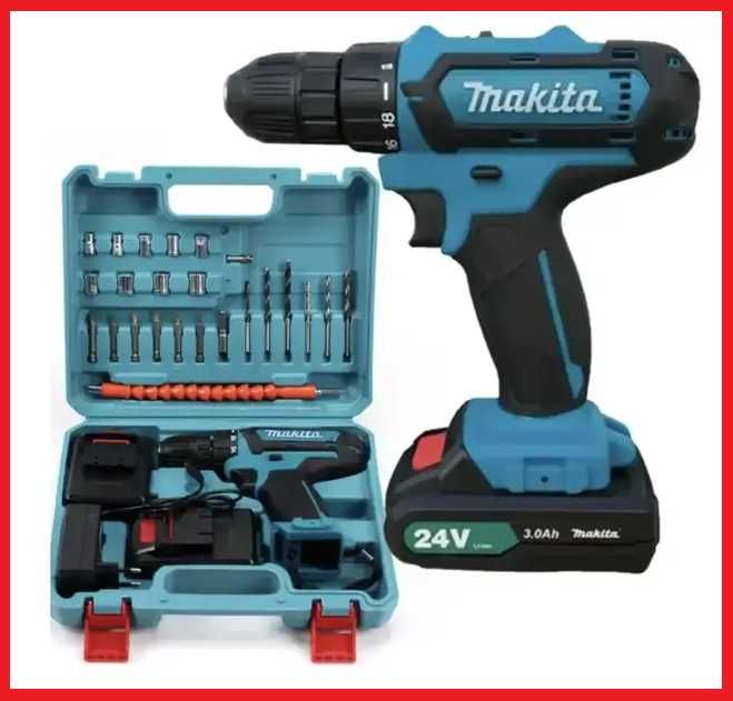 Акумуляторний шурупокрут makita 24v, шурупокрут