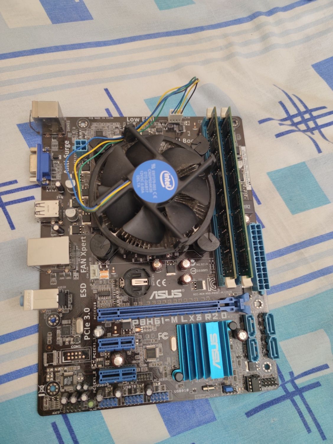 Кит набор I7 3770 + 16gb ddr3 1600mhz + материнка + кулер