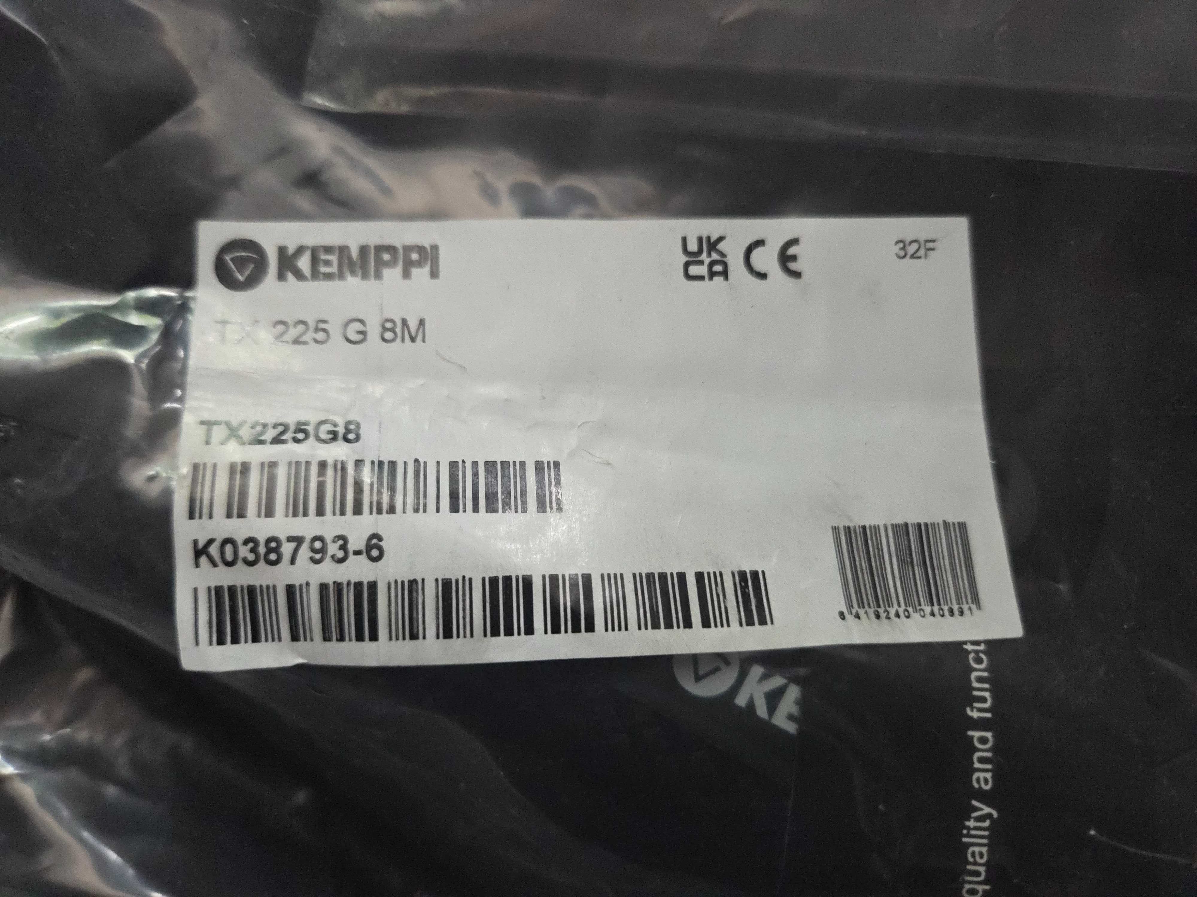 Kemppi pakiet 8m przewód tig TX 225 G F 8M nowy