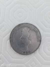 Moeda Tunísia 1 Dinar 1990